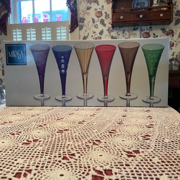 Mikasa liqueur stems multi color - Picture 4 of 6